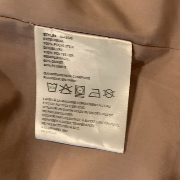 NOVELTI Black Quilted Puffer Winter Coat Size L - Picture 5 of 5